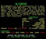 Blitzkrieg (1984)(Software Invasion)[a][Multi Color][BLITZ]